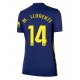 Atletico Madrid Marcos Llorente #14 Replike Gostujuci Dres za Ženska 2025-26 Kratak Rukav